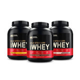 3x Gold Standard 100% Whey Protein Powder (2270g)